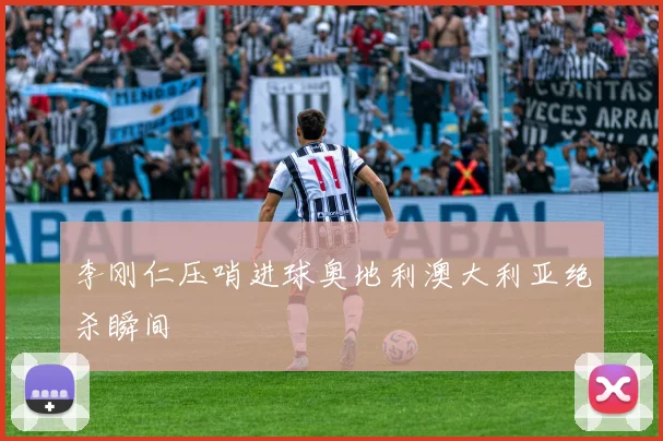 李刚仁压哨进球奥地利澳大利亚绝杀瞬间